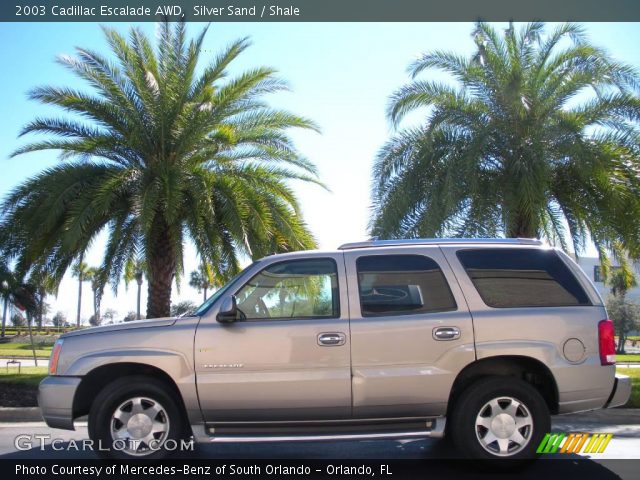 2003 Cadillac Escalade AWD in Silver Sand