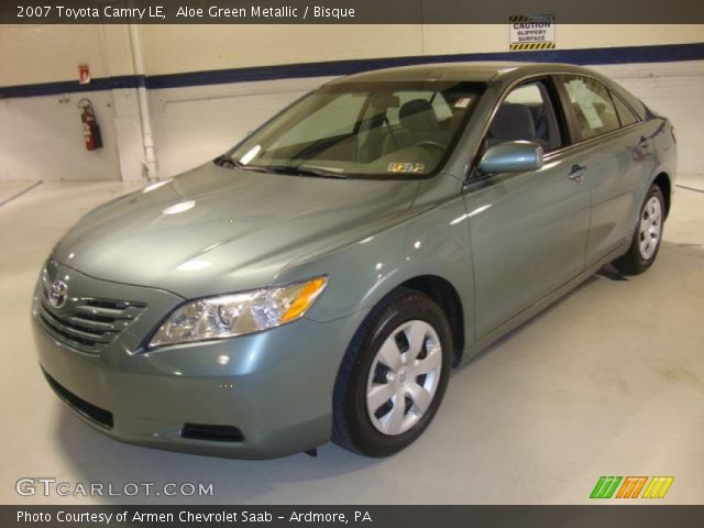 2007 Toyota Camry LE in Aloe Green Metallic