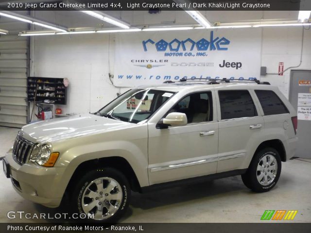 2010 Jeep Grand Cherokee Limited 4x4 in Light Graystone Pearl