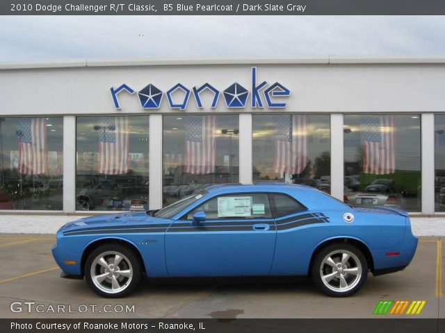 2010 Dodge Challenger R/T Classic in B5 Blue Pearlcoat