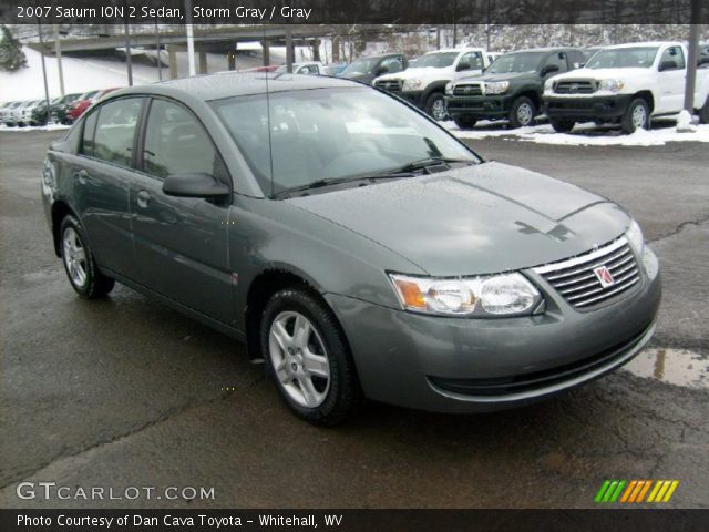 2007 Saturn ION 2 Sedan in Storm Gray