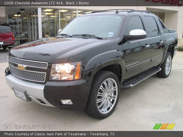 2008 Chevrolet Avalanche LTZ 4x4 in Black