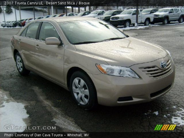 2007 Toyota Camry LE in Desert Sand Mica