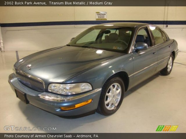2002 Buick Park Avenue  in Titanium Blue Metallic