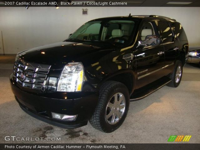 2007 Cadillac Escalade AWD in Black Raven