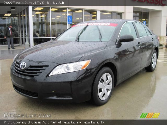 2009 Toyota Camry LE V6 in Black