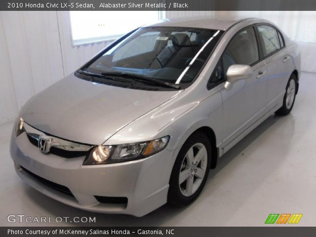 2010 Honda Civic LX-S Sedan in Alabaster Silver Metallic