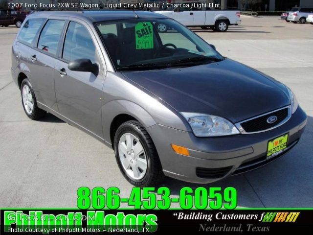 2007 Ford Focus ZXW SE Wagon in Liquid Grey Metallic