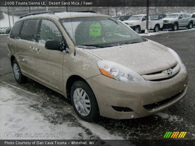 2008 Toyota Sienna LE in Desert Sand Mica