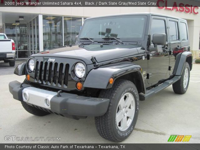 2008 Jeep Wrangler Unlimited Sahara 4x4 in Black