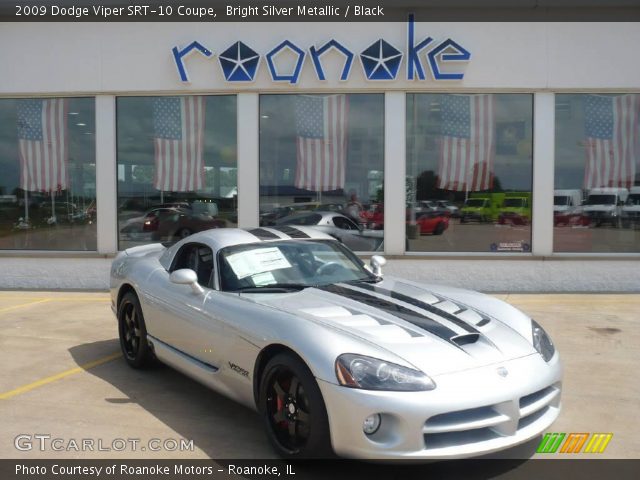 2009 Dodge Viper SRT-10 Coupe in Bright Silver Metallic
