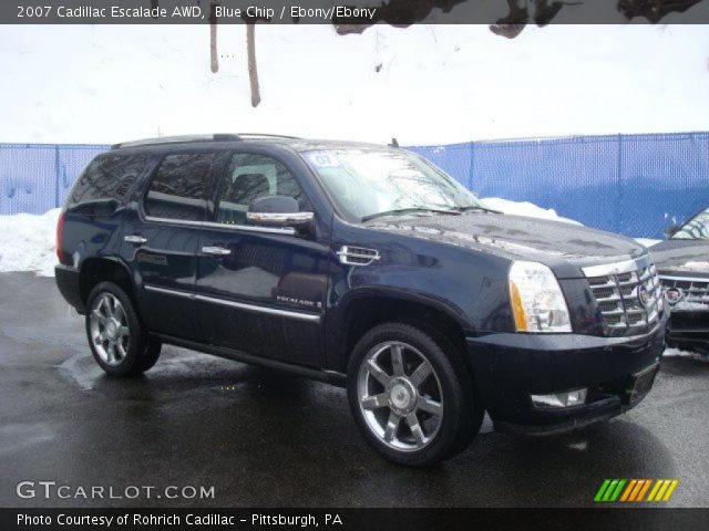 2007 Cadillac Escalade AWD in Blue Chip