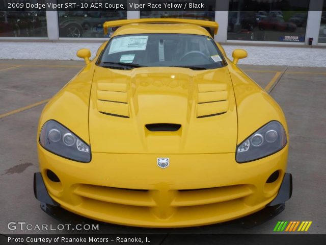 2009 Dodge Viper SRT-10 ACR Coupe in Viper Race Yellow