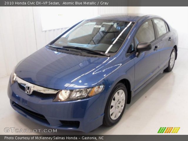 2010 Honda Civic DX-VP Sedan in Atomic Blue Metallic