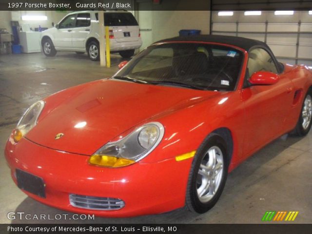 1997 Porsche Boxster  in Guards Red