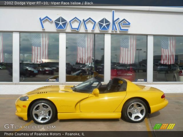 2002 Dodge Viper RT-10 in Viper Race Yellow
