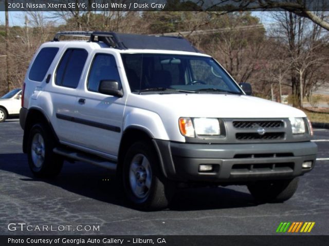 2001 Nissan Xterra SE V6 in Cloud White