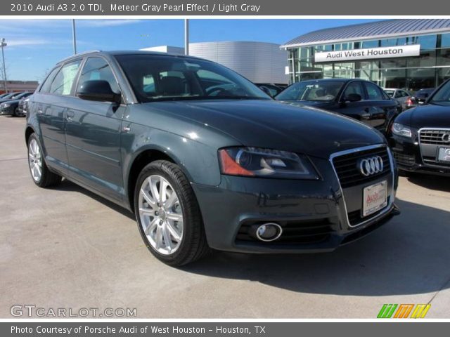 2010 Audi A3 2.0 TDI in Meteor Gray Pearl Effect