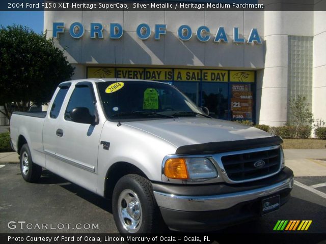 2004 Ford F150 XLT Heritage SuperCab in Silver Metallic