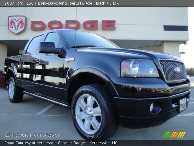 2007 Ford F150 Harley-Davidson SuperCrew 4x4 in Black