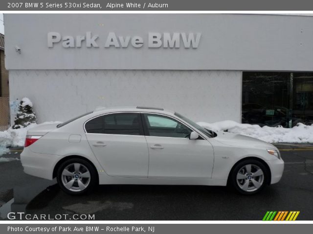 2007 BMW 5 Series 530xi Sedan in Alpine White