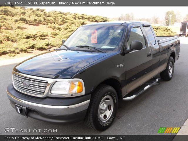 2003 Ford F150 XL SuperCab in Black