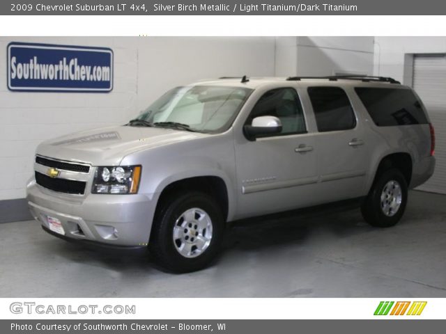 2009 Chevrolet Suburban LT 4x4 in Silver Birch Metallic