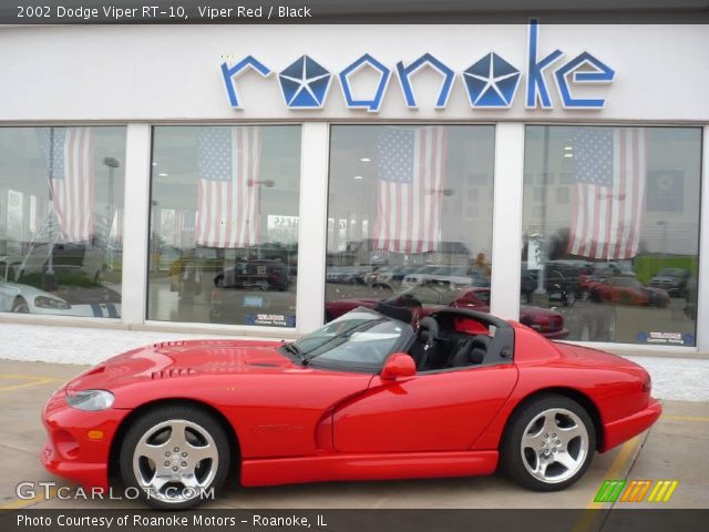2002 Dodge Viper RT-10 in Viper Red