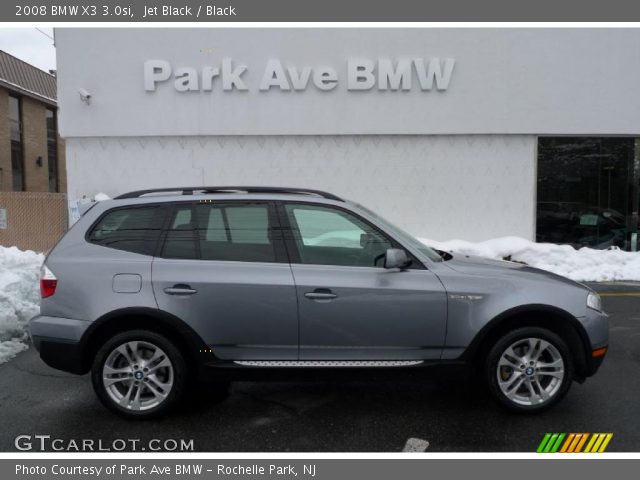 2008 BMW X3 3.0si in Jet Black