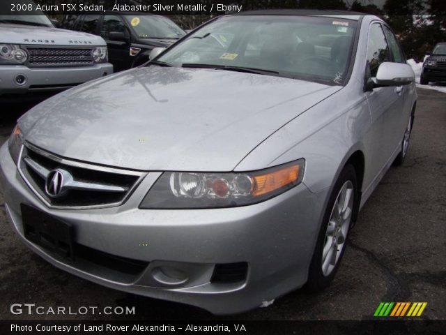 2008 Acura TSX Sedan in Alabaster Silver Metallic