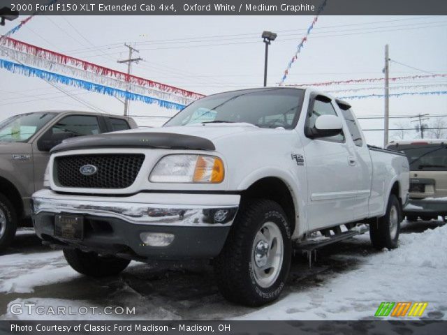 2000 Ford F150 XLT Extended Cab 4x4 in Oxford White