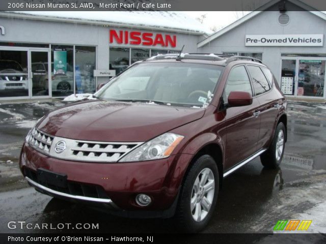 2006 Nissan Murano SL AWD in Merlot Pearl