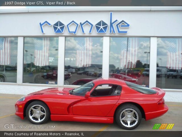 1997 Dodge Viper GTS in Viper Red