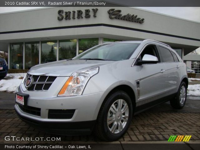 2010 Cadillac SRX V6 in Radiant Silver