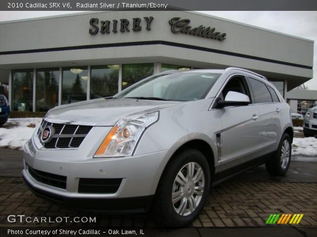 2010 Cadillac SRX V6 in Radiant Silver