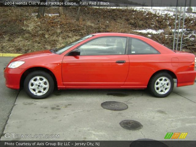 2004 Honda Civic Value Package Coupe in Rally Red