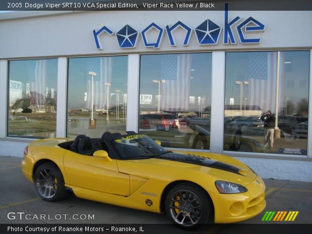 2005 Dodge Viper SRT10 VCA Special Edition in Viper Race Yellow