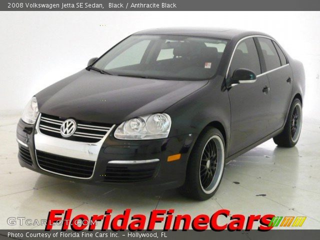 2008 Volkswagen Jetta SE Sedan in Black