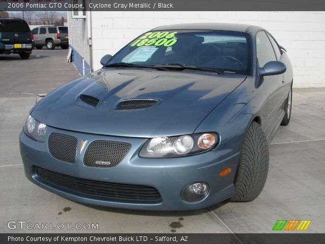 2006 Pontiac GTO Coupe in Cyclone Gray Metallic