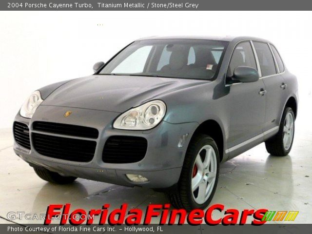 2004 Porsche Cayenne Turbo in Titanium Metallic