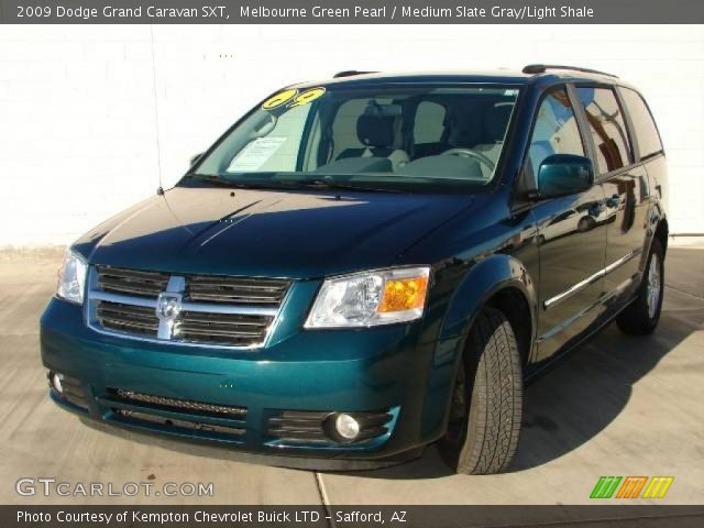 2009 Dodge Grand Caravan SXT in Melbourne Green Pearl