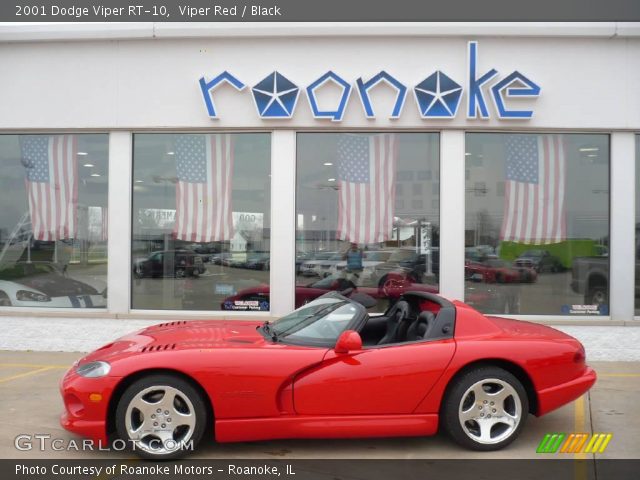 2001 Dodge Viper RT-10 in Viper Red