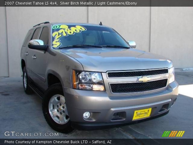 2007 Chevrolet Tahoe LS 4x4 in Silver Birch Metallic
