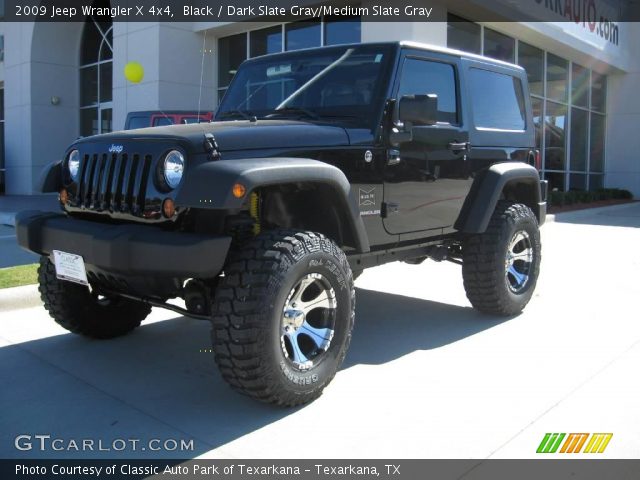 2009 Jeep Wrangler X 4x4 in Black