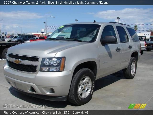 2007 Chevrolet Tahoe LS 4x4 in Silver Birch Metallic