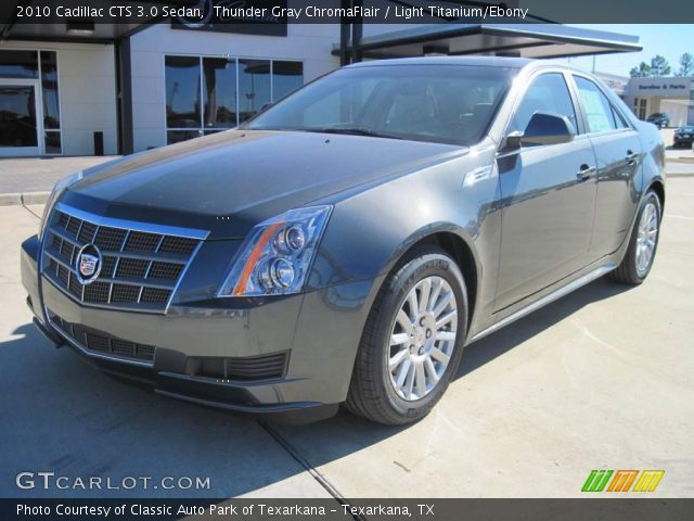 2010 Cadillac CTS 3.0 Sedan in Thunder Gray ChromaFlair