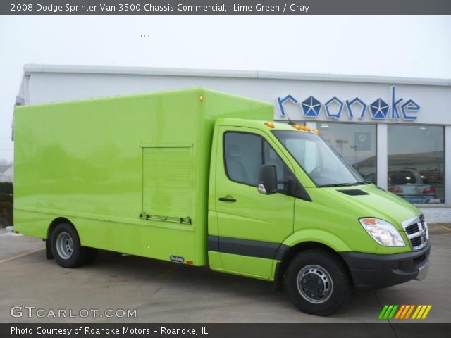 2008 Dodge Sprinter Van 3500 Chassis Commercial in Lime Green