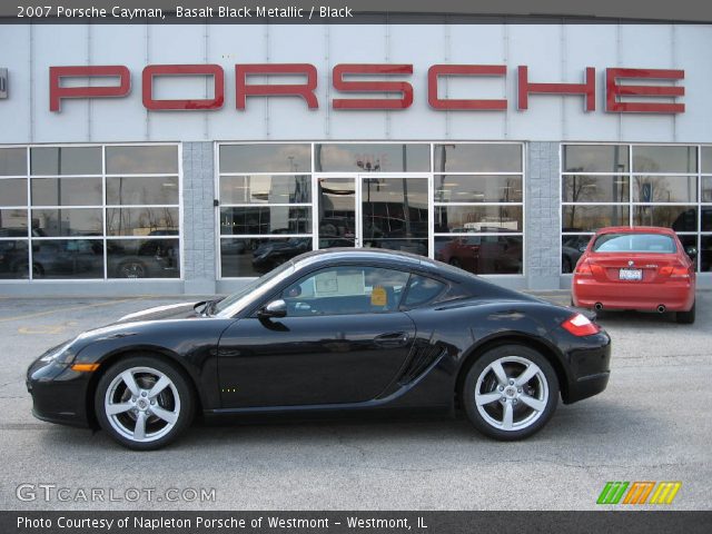 2007 Porsche Cayman  in Basalt Black Metallic