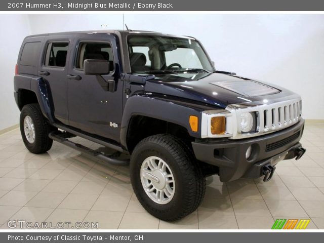 2007 Hummer H3  in Midnight Blue Metallic