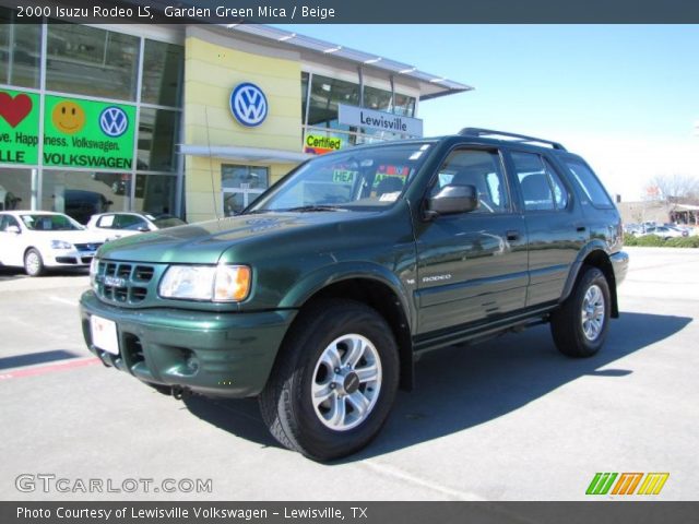 2000 Isuzu Rodeo LS in Garden Green Mica